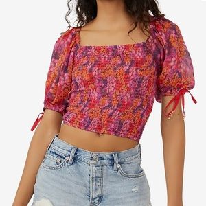 Free People Back on Top top in XS